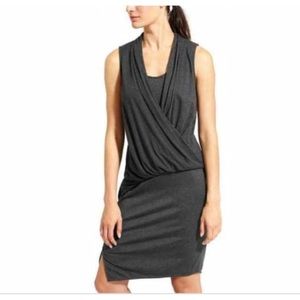 Gray Sleeveless Athleta Modest Sports Dress Small